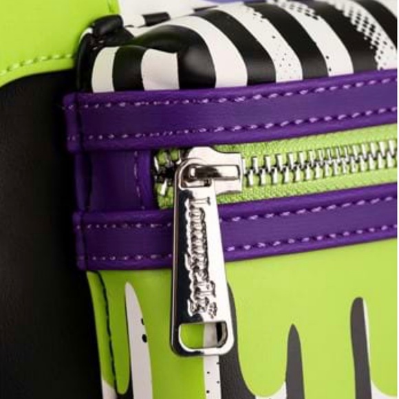 Loungefly Beetlejuice Mini Backpack - Picture 5 of 6